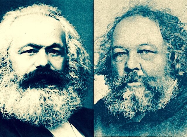 Enfrontament Marx i Bakunin