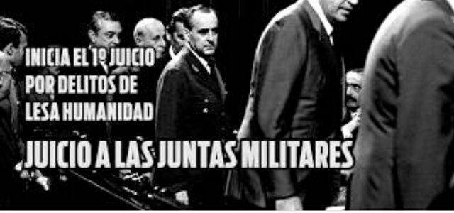 Inicio del juicio a los militares
