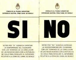 Canal de Beagle y consulta popular