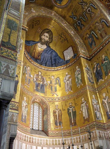 Mosaics de la catedral de Monreale
