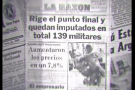 Sancion de la Ley Punto Final