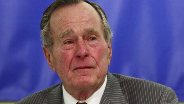 George H.W bush dead