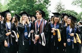 Graduating Georgetown University