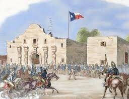 The Alamo battle
