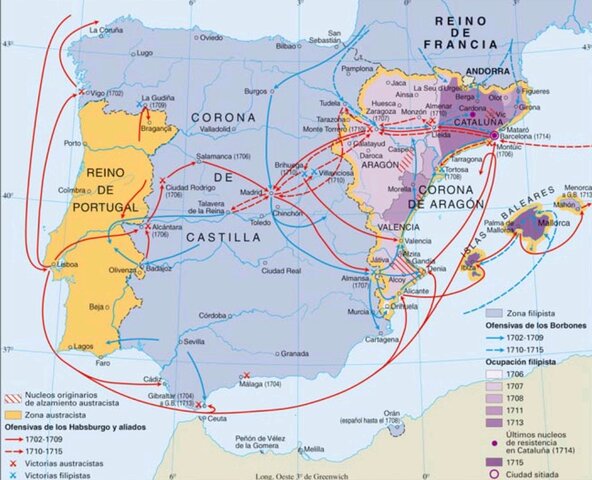 Austria renuncia a sus aspiraciones territoriales en España