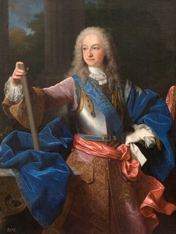 Felipe V abdica en su hijo Luis I