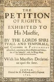 PETITION OF RIGHT
