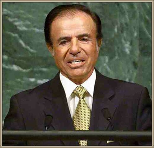 2° PRESIDENCIA MENEM OBTUVO LA REELECCIÓN