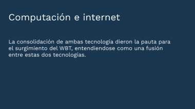 Entrenamiento Basado en Internet (IBT)