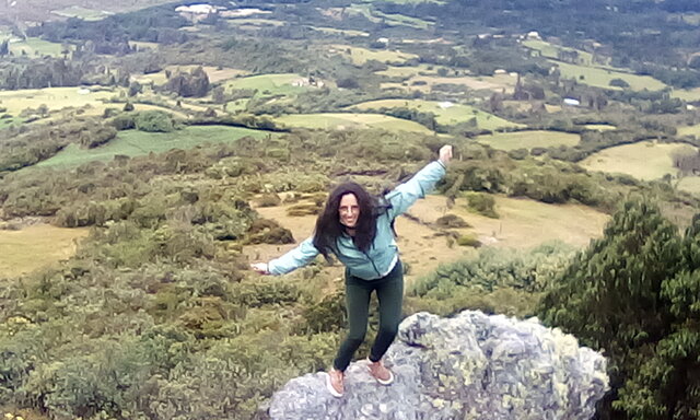 Salida para volar parapente