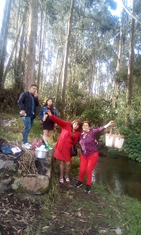 Paseo familiar a la represa del neusa