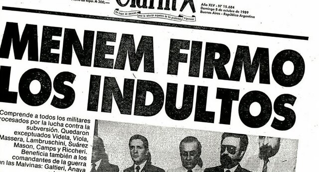 INDULTOS CIVILES Y MILITARES