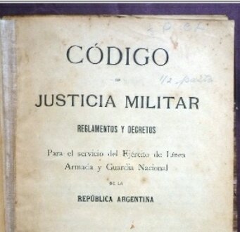 Reforma del codigo de justicia Militar