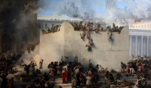 Destrucción de Jerusalén y del Segundo Templo.