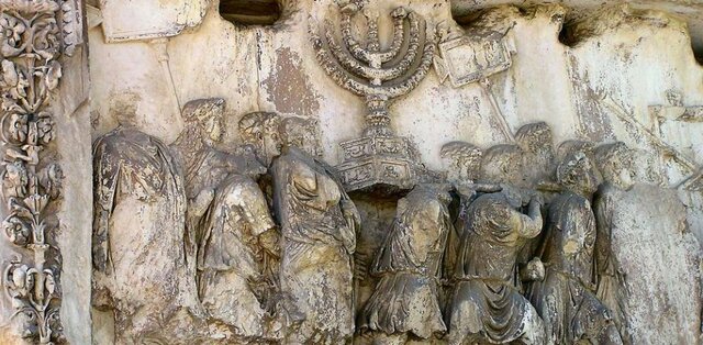 Ultima resistencia de los judíos en Masada.