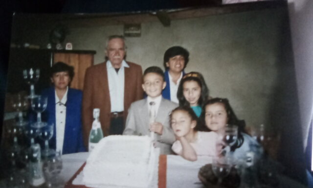 En la confirmación de mi hermano