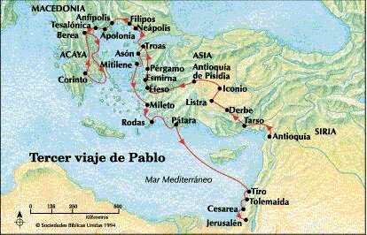 TERCER VIAJE DE PABLO