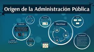 Los inicios de la Administración Pública