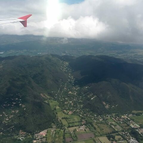 Cuando viaje en avión por primera vez
