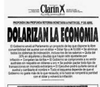 Ley de Convertibildad Monetaria