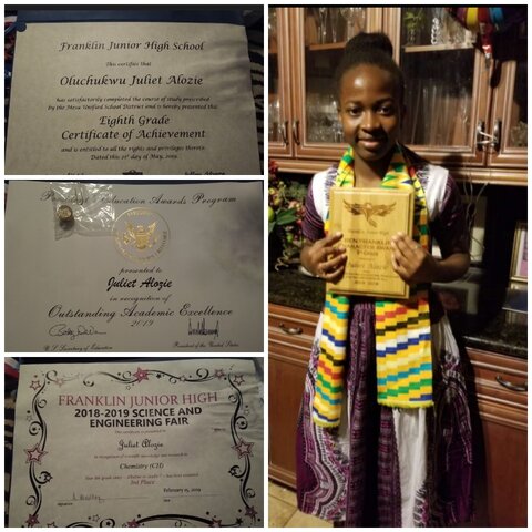 First Graduation in US school