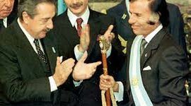 Timeline: Presidencias de Ricardo Alfonsín y Carlos Saúl Menem