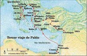 El tercer viaje de Pablo - 53 – 56 d. c