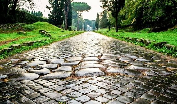 Calzadas romanas en Italia - Vía Aurelia