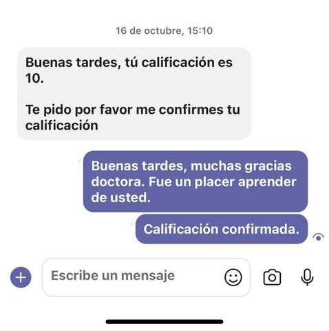 Primer reto superado