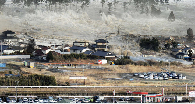 Great Tohoku Tsunami- Japan