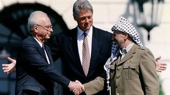 Inici del Procés d’Oslo. Reconeixement mutu  de l’OLP i l’Estat d’Israel