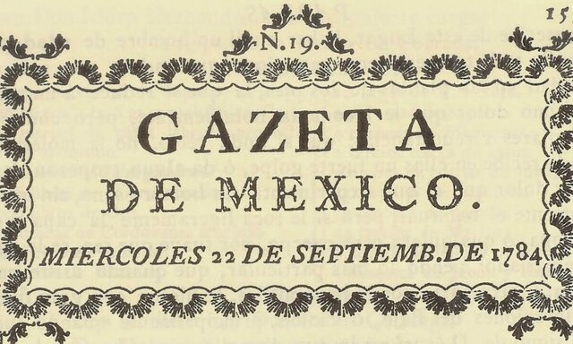 La Gazeta de la Nueva España