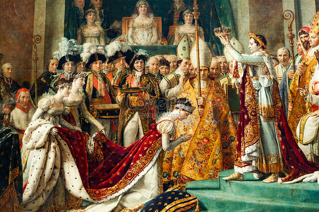 Napoleon Bonaparte was crowned Emperor