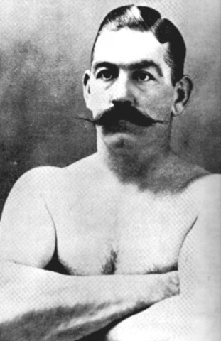 John L. Sullivan begins boxing