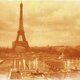 France eiffel tower old photo m