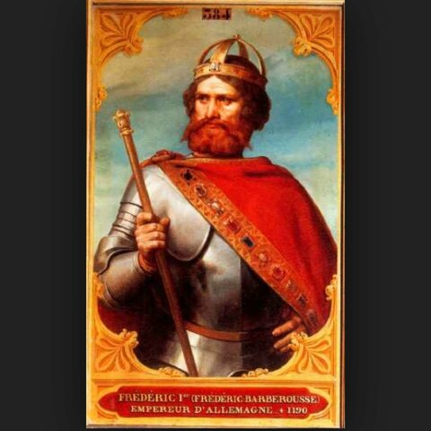 Frederick Barbarossa Is Emperor in Germany