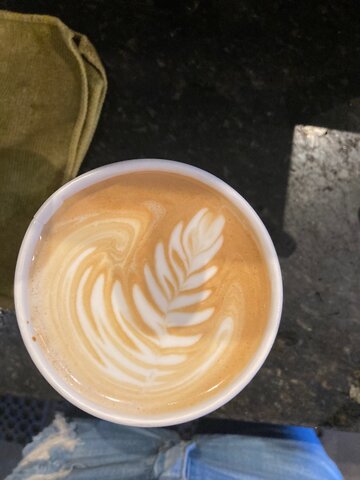 started work as barista.