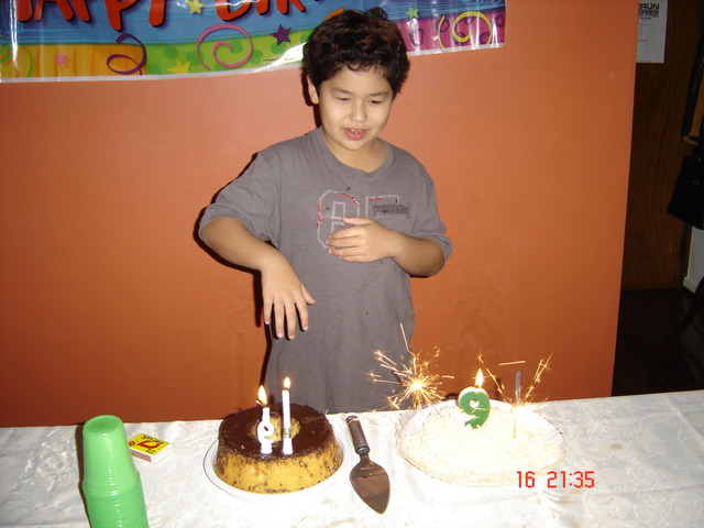 aniversrio de 9 anos do Artur