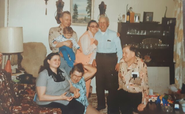 Visiting with Family