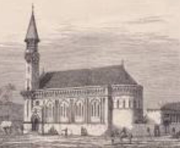 The `first Anglican Church