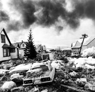 The Great Alaskan earthquake, across south Central Alaska