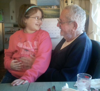 Spent summer at Grandpa Munsen's house