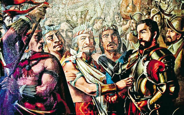 Llegada de Cortés a mesoamerica Unidad 1