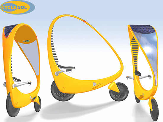 Solar Powered Bike