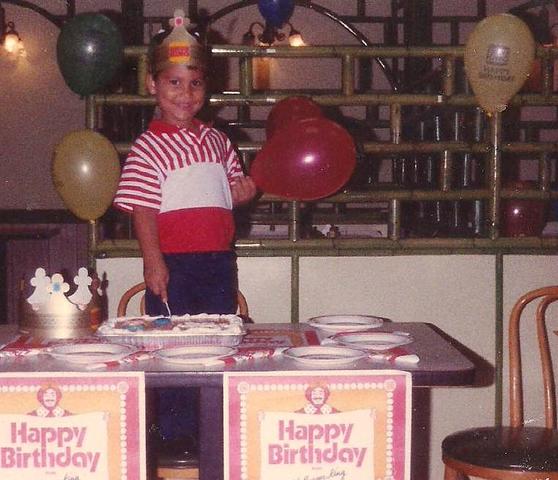 MY 6TH BIRTHDAY AT BURGER KING