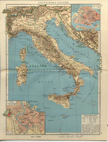 Rom kontrollerar den Apenninska halvön