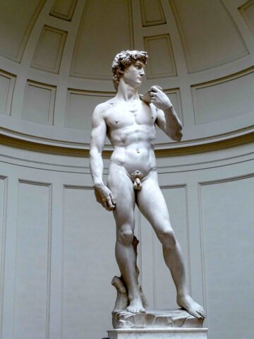 Creation of the "David by Michelangelo"