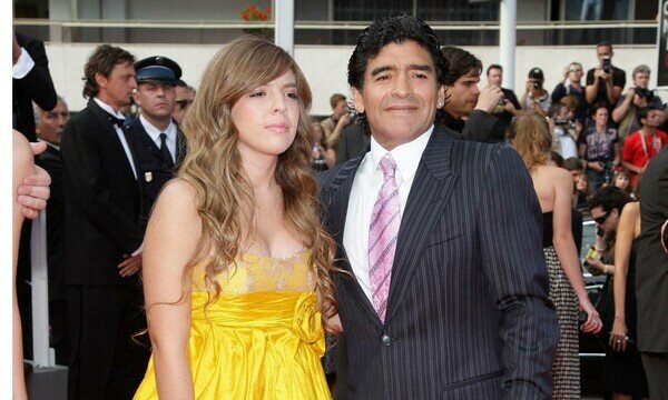 Maradona her first daughter.