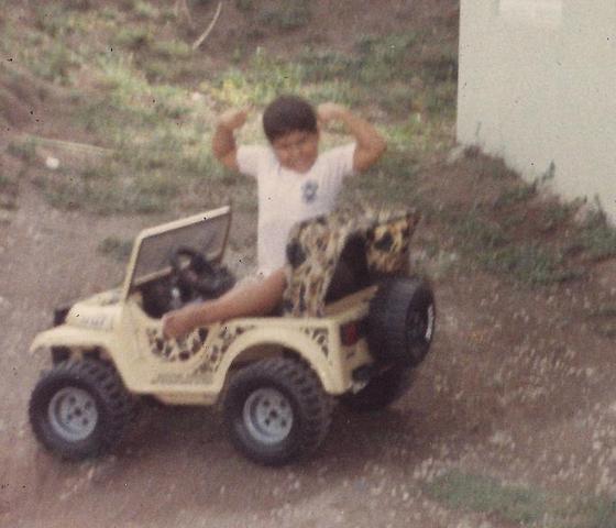 HAVING FUN IN MY JEEP