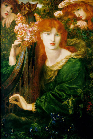 La Ghirlandata - Rossetti